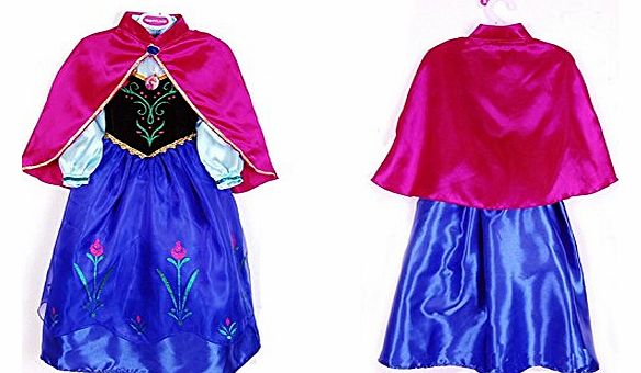znu New Girls Cosplay Dress Costume Outfit Birthday Dressing Up   Gift Snowman Doll