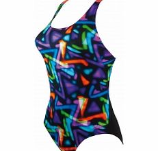 Zoggs Curl Curl Flyback Ladies Swimsuit