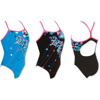 Zoggs Girls Freemantle Spliceback Swimsuit SS10
