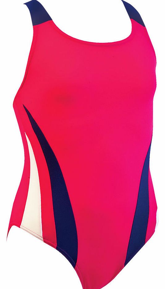 Zoggs Junior Girls Byron X Back Swimsuit SS13
