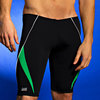 koolan black/GREEN mens swim jammer