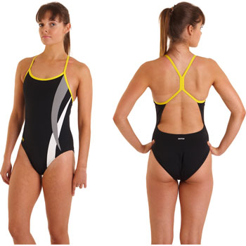 Zoggs Ladies Jewel Reef Flyback Swimsuit SS11