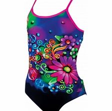 Zoggs Toggs Peace Bella Crossback Girls Swimsuit