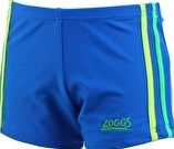Zoggs, 1294[^]217761 Tots Boys Etty Hip Racer - Ocean Blue and Yellow