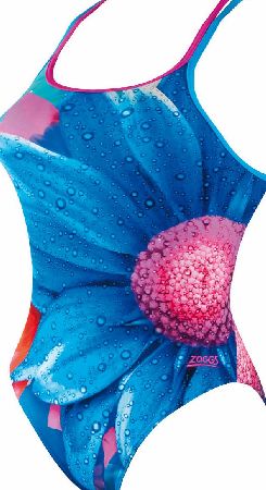 Zoggs Womens Bloom Twinback Swimsuit AW15