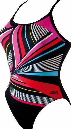 Zoggs Womens Rubix Sprintback Swimsuit AW15