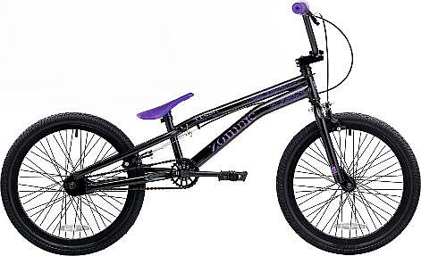 Zombie Flesh BMX Bike - 20 inch Wheels, Black