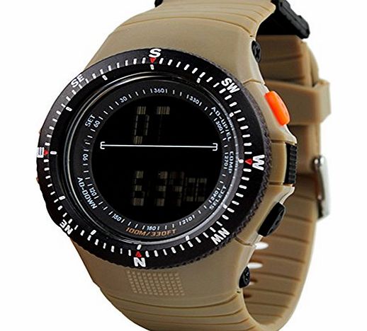Zonman Black Friday Sale Army Military Multi-function Dual Time Waterproof and Shockproof Mens Fashion Electronic Sports Watches (P3)