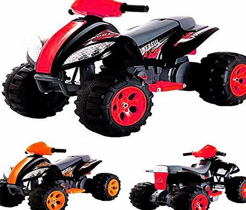 Zoom Kids Ride-On 6V Electric Quad Bike - Red
