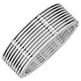 The Daring Collection - 10 Strand Stainless Steel Bracelet